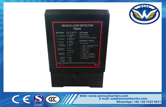 Dual Channel Vehicle Loop Detector Wireless For Road Parking Barrier
