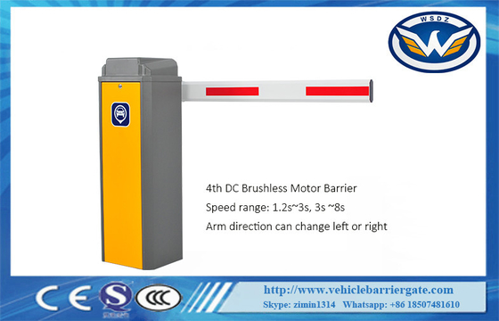 Porta sem escova do estacionamento do carro de motor da C.C. do sensor do laço de Automatic Barrier Gate do leitor do RFID