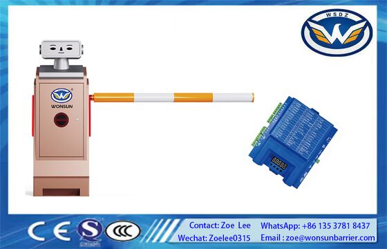 Portão de barreira de pedágio de controlo remoto 750 W, incluindo a distância de controlo remoto inferior a 100 m Adequado para entrada de garagem de estacionamento