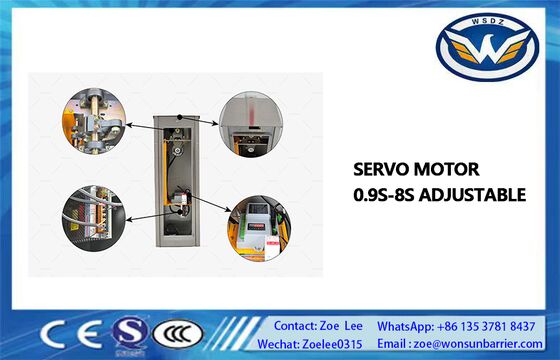 Portão de barreira servo de aço inoxidável 304 personalizável para projetos globais