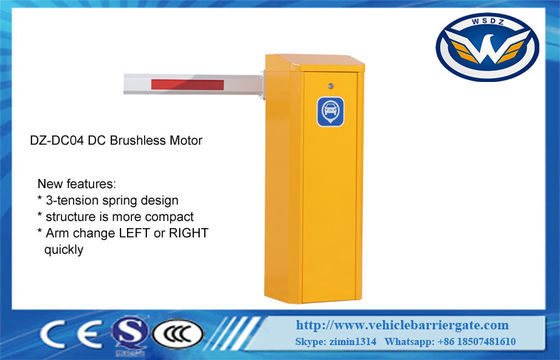 Motor sem escova inteligente do braço DC24V da porta 6m da barreira para o sistema de parque de estacionamento
