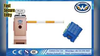 Entrada rápida de controle de portão de barreira